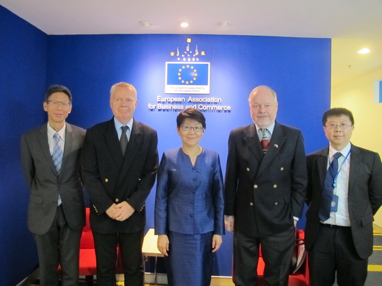 EABC has welcomed the Ambassador of Thailand to the Belgium, Luxembourg and the European Union