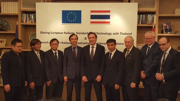 Thai Government and European Union Collaborate with Thai-Austrian Technical College (TATC) to Enhance Railway Technology