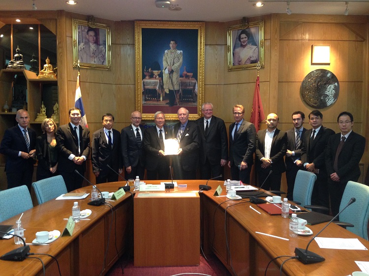 Dialogue Meeting With Deputy Minister of Transport, H.E. Dr. Pichit Akrathit