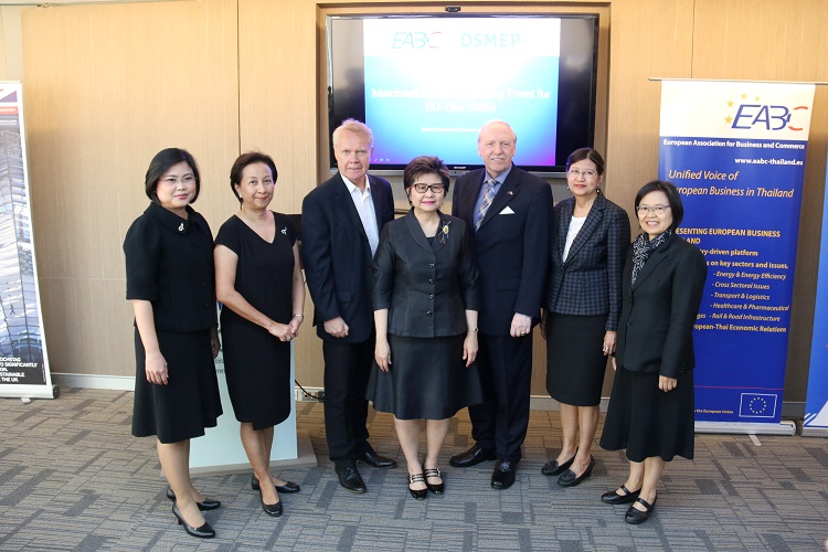 Press Release: Matchmaking Event between Thai & EU SME’s