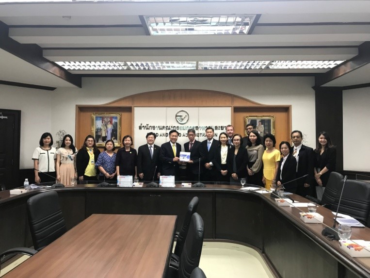 Meeting with Dr. Surachoke Tangwiwat, Deputy Secretary General, FDA
