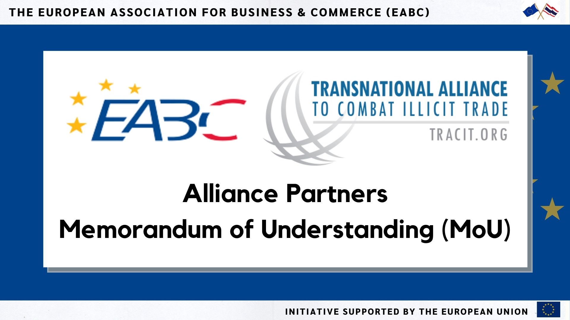 EABC signed MoU to combat Illicit Trade (TRACIT) EABC signed MoU to combat Illicit Trade (TRACIT)