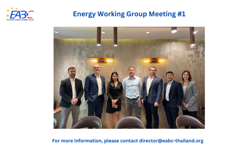 Energy Working Group organized its first luncheon meeting at Amici