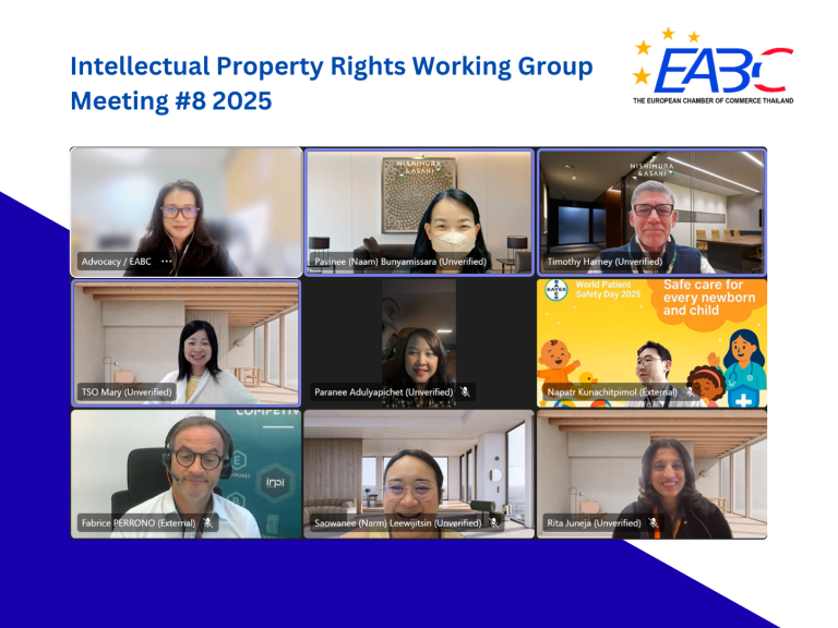 EABC – Intellectual Property Rights Working Group #8 Meeting