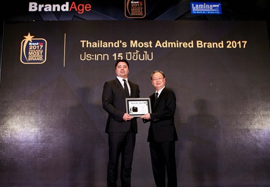 Johnnie Walker named ‘Thailand’s Most Admired Brand 2017’