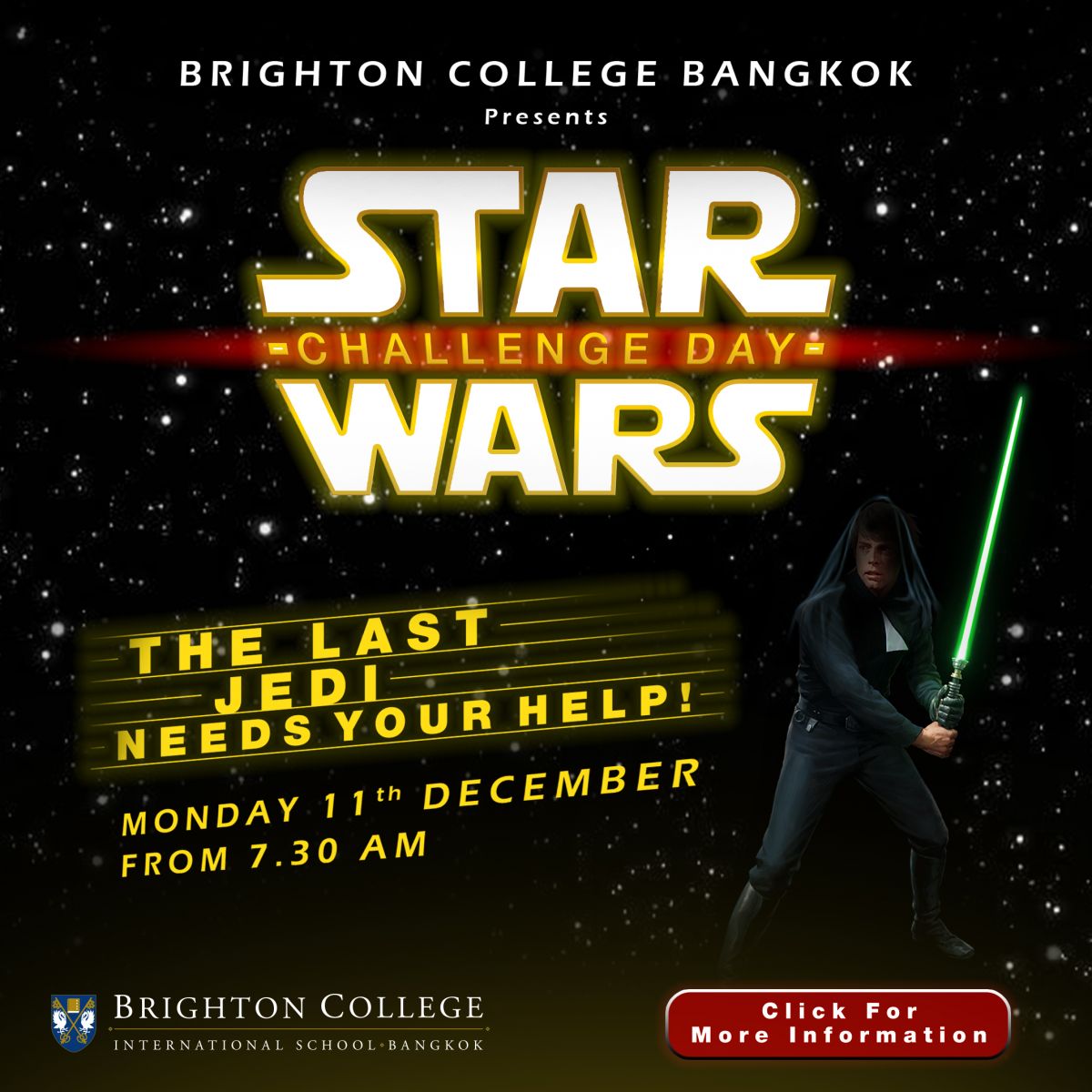 Star Wars Challenge Day at Brighton College Bangkok Star Wars Challenge Day at Brighton College Bangkok